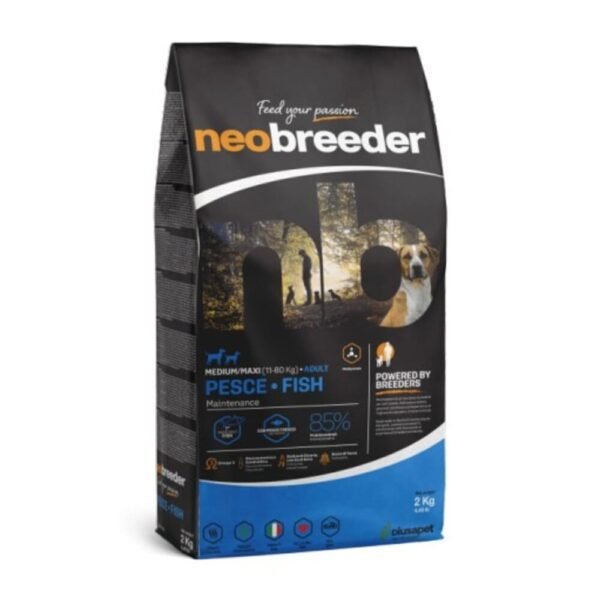 Croquettes Neo Breeder Poisson pour chien adulte de moyenne et grande race