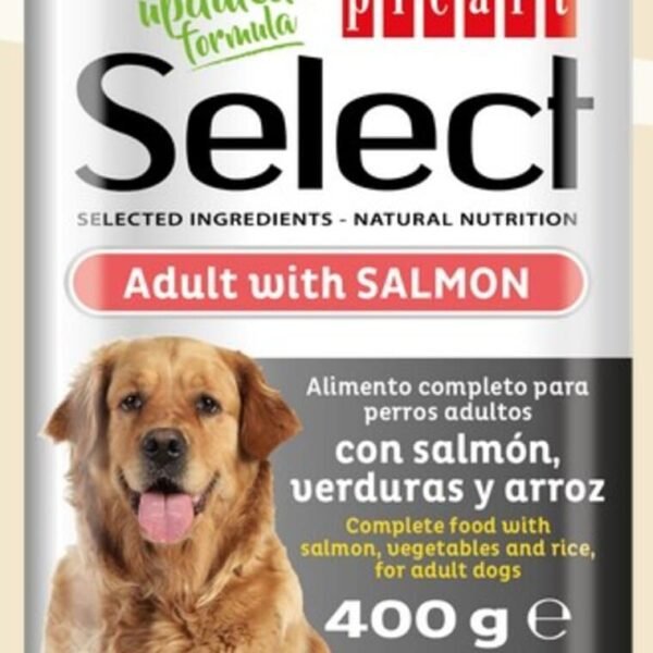Select Dog Adulte avec du saumon, des légumes et du riz 400g