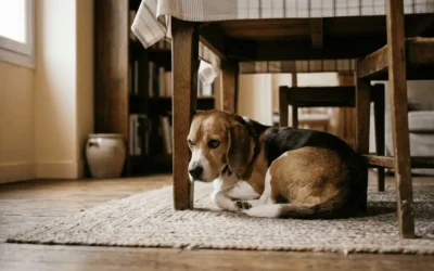 Chien anxieux : comment reconnaître les signes de stress et y remédier au quotidien