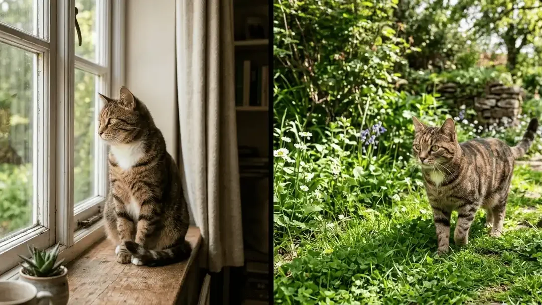 chat indoor outdoor besoins alimentaires différents