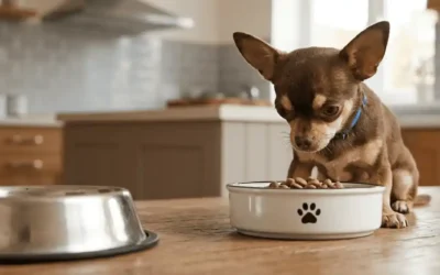 Croquettes chien petite race : pourquoi la taille des kibbles et la densité calorique font toute la différence