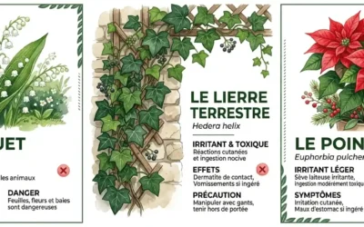 Plantes toxiques pour chiens et chats : la liste complète à afficher chez soi