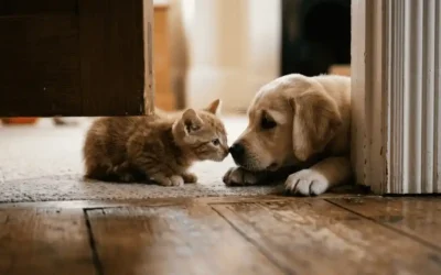 Présenter son chien à un chaton (ou l’inverse) : protocole étape par étape pour une cohabitation réussie