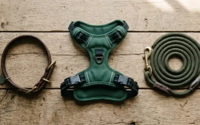 Collier, harnais ou longe : bien équiper son chien pour les balades d’automne