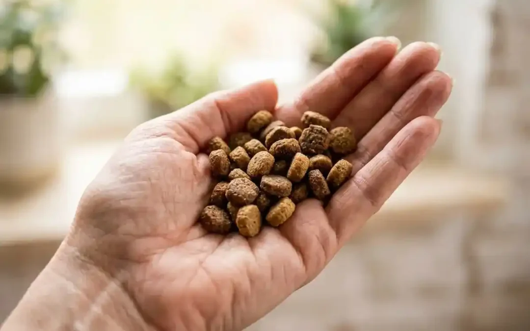 croquettes enrichies en probiotiques et prébiotiques